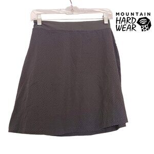 Mountain Hardware Running And Athletic Skirt Size XS Grey 90% cotton